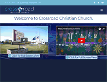 Tablet Screenshot of crossroadlife.com
